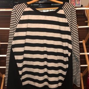Striped Top 18-20 long sleeve